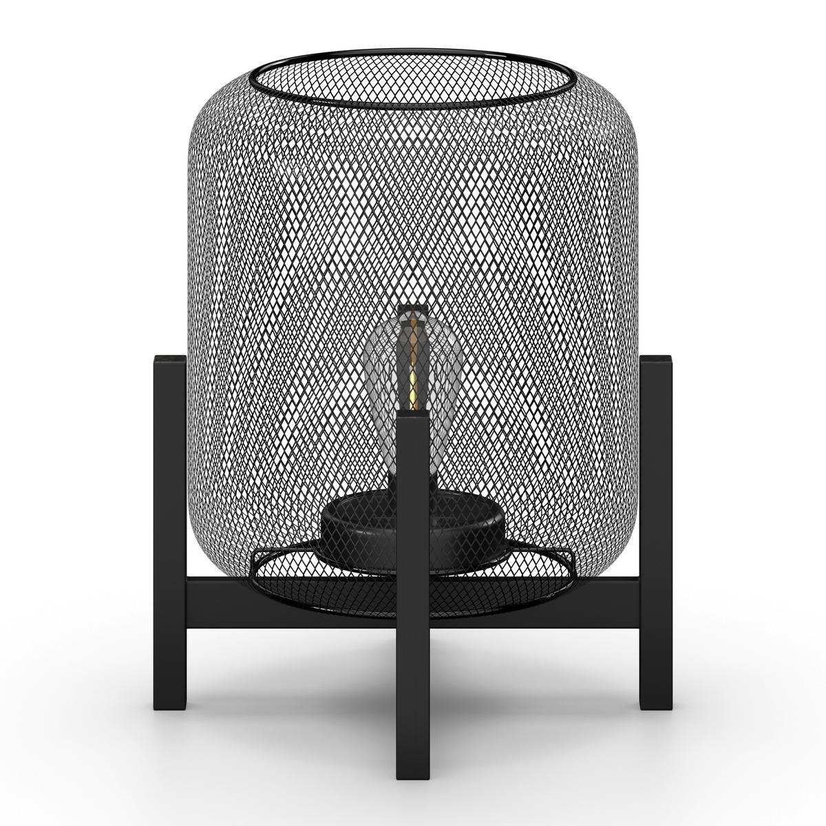 SOLÁRNE SVIETIDLO KYRA - čierna, Modern, kov/plast (28/47/28cm) - Bessagi Garden