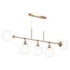 Pendelleuchte Erich - Messingfarben, Trend, Glas/Metall (120/37,3/15cm) - MAYTONI