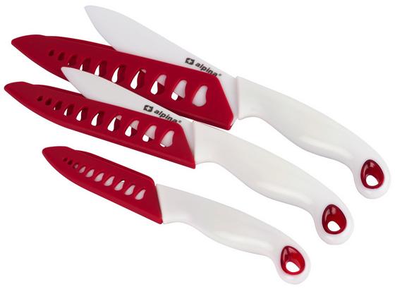 Keramikmesserset Alpina - Weiß, MODERN, Keramik (27,8/114,8/1,8cm) Keramikmesserset Alpina - Weiß, MODERN, Keramik (27,8/114,8/1,8cm)