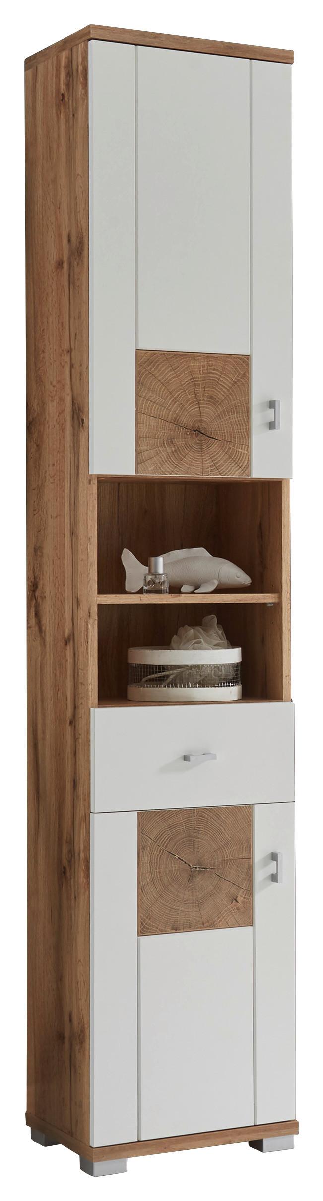 Hochschrank in Artisan Eiche und Anthrazit kaufen