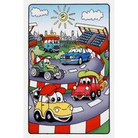 Kinderteppich Autos Multicolor Lovely Kids 100x160 cm - Multicolor, Trend, Textil (100/160cm)