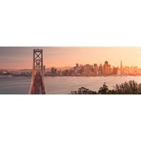 Vliestapete Skyline - Beige/Grau, Design, Papier (368/124cm)