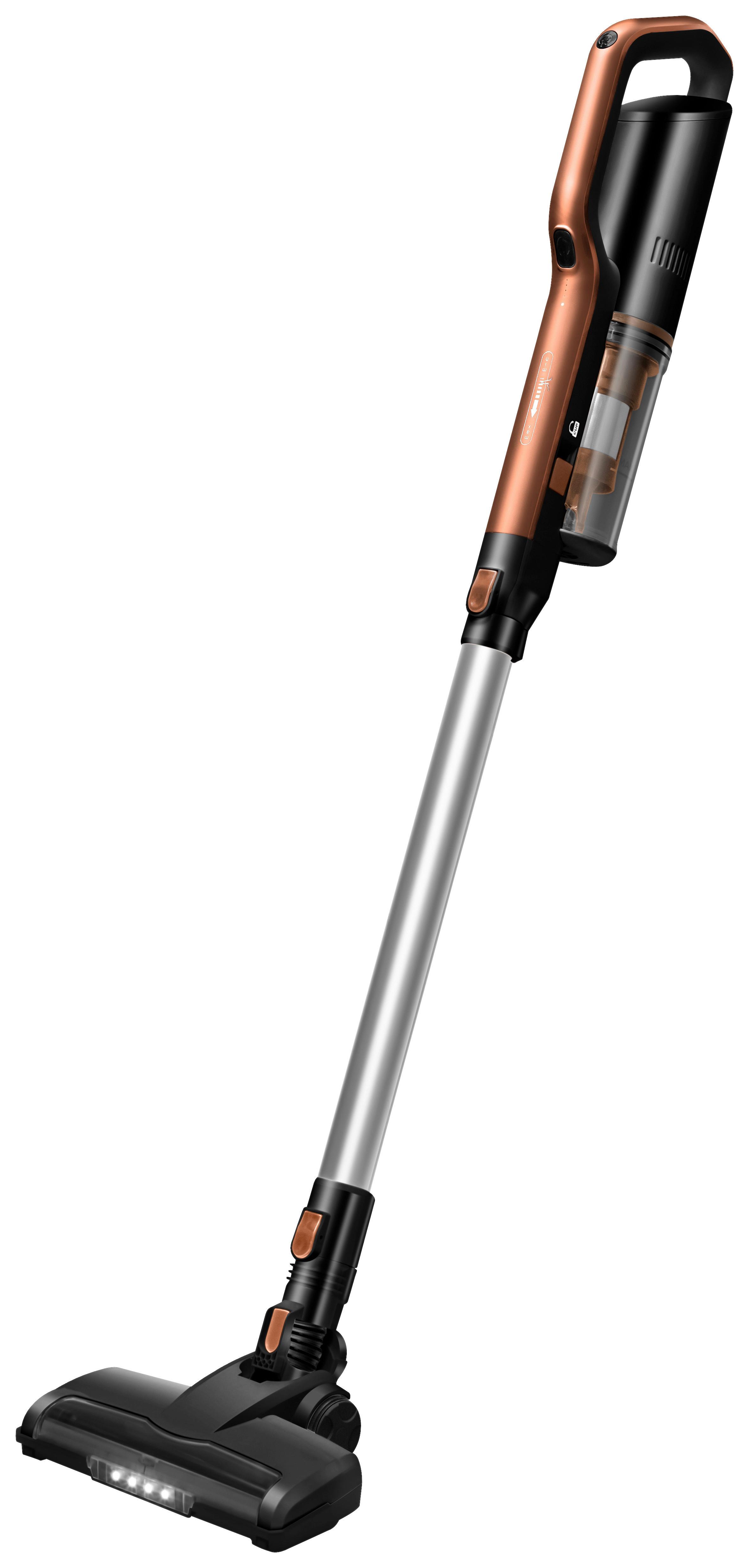 Handstaubsauger Kabellos Mit Wandhalterung, 150 W - Silberfarben/Roségold, KONVENTIONELL, Kunststoff/Metall (108/25/12cm) - Bono