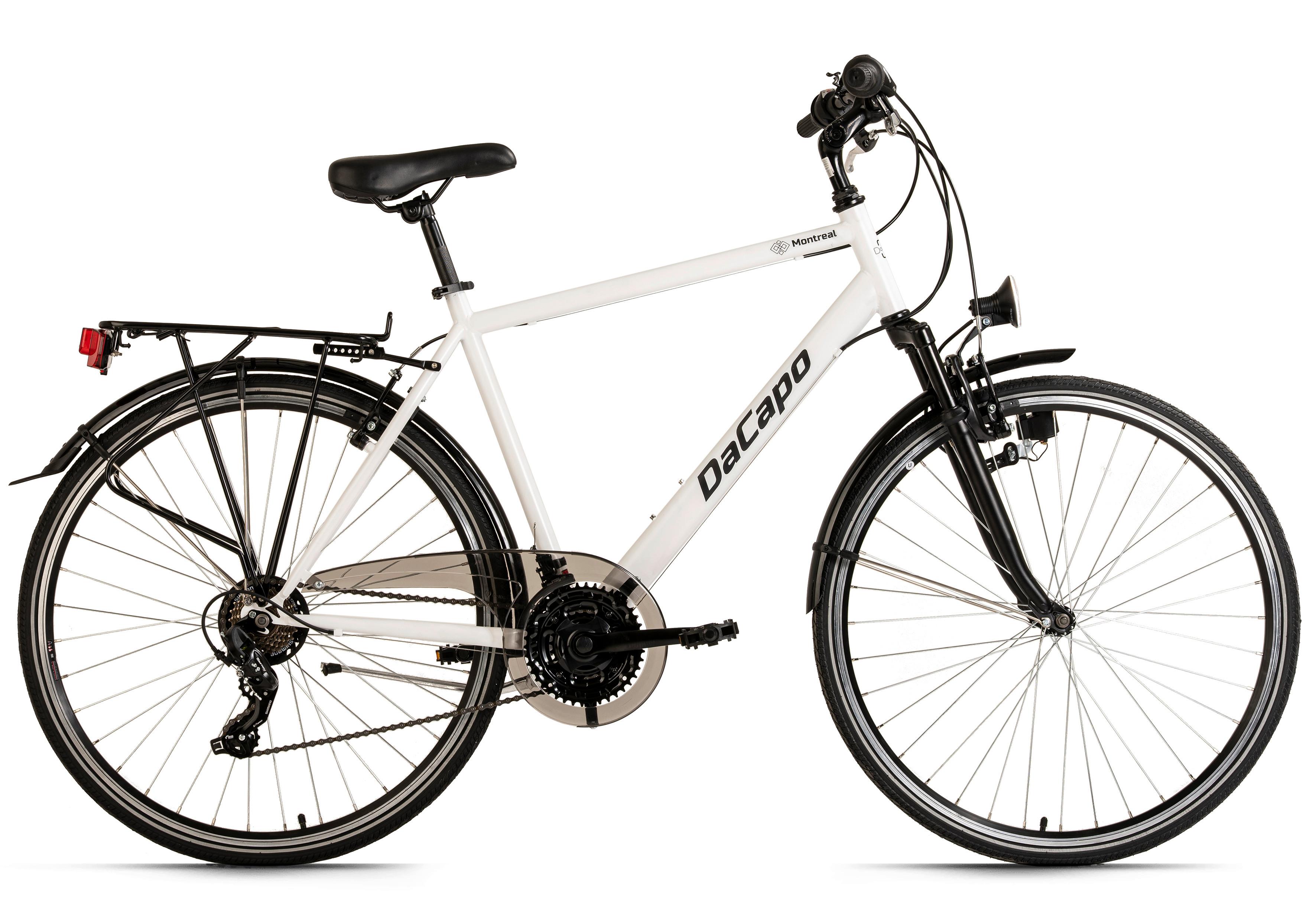 Trekkingrad 404t - Weiß, KONVENTIONELL, Metall (25/140/60cm)