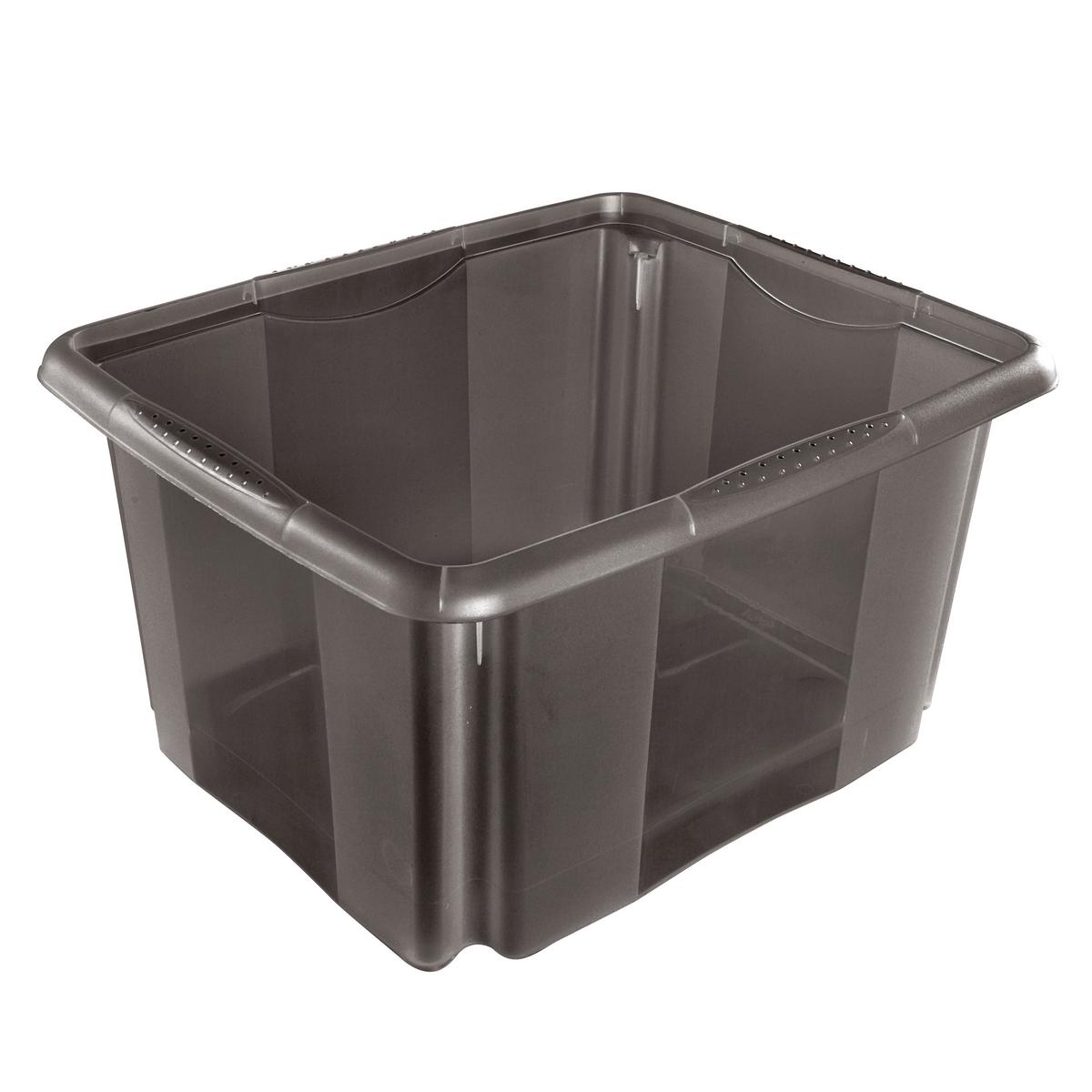 Box Emil - Schwarz, Basics, Kunststoff (41/34,5/22cm)