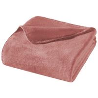 Kuscheldecke Hani Rosa 150x200 cm - Rosa, MODERN, Textil (150/200cm)