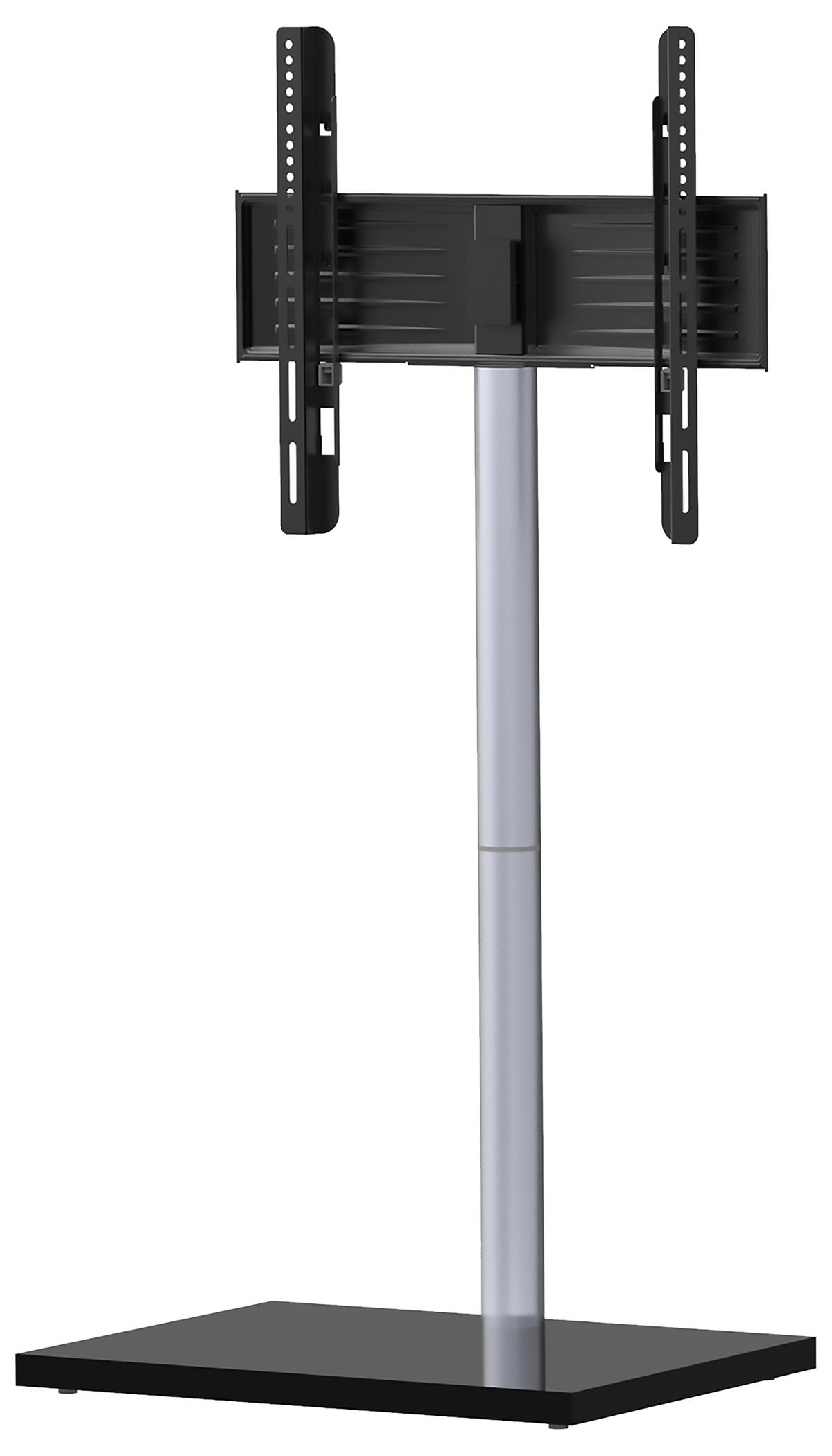 Tv-rack Schwenkbar Nalano Max. 40 Kg - Silberfarben/Schwarz, Basics, Holzwerkstoff/Metall (100/60/45cm) - MID.YOU
