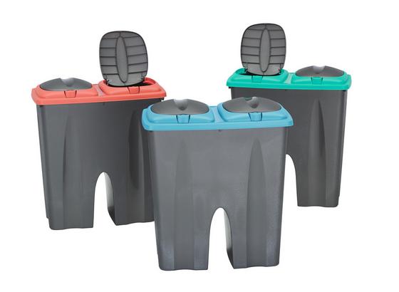 Koš Odpadkový Tim - modrá/tyrkysová, umělá hmota (25l) - Mömax modern living Koš Odpadkový Tim - modrá/tyrkysová, umělá hmota (25l) - Mömax modern living