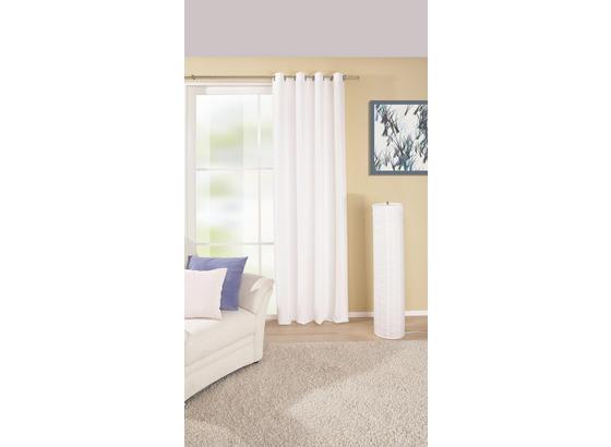 Ösenvorhang Ocean - Naturfarben, KONVENTIONELL, Textil (140/245cm) - Ombra Ösenvorhang Ocean - Naturfarben, KONVENTIONELL, Textil (140/245cm) - Ombra