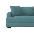 Megasofa Pelle-Megasofa - Wengefarben/Hellblau, Trend, Textil (261/124cm) - Luca Bessoni
