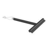 STĚRKA NA SPRCHOVÉ KOUTY CHRIS - černá, Moderní, plast (20,3/21,5/1,8cm) - Mömax