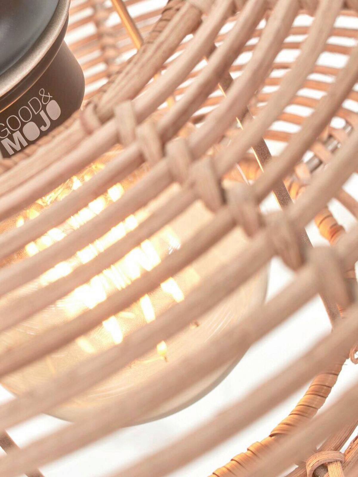 Deckenleuchte Tanami/c/5514/n - Naturfarben, Trend, Holz (55/55/14cm) - Good & Mojo