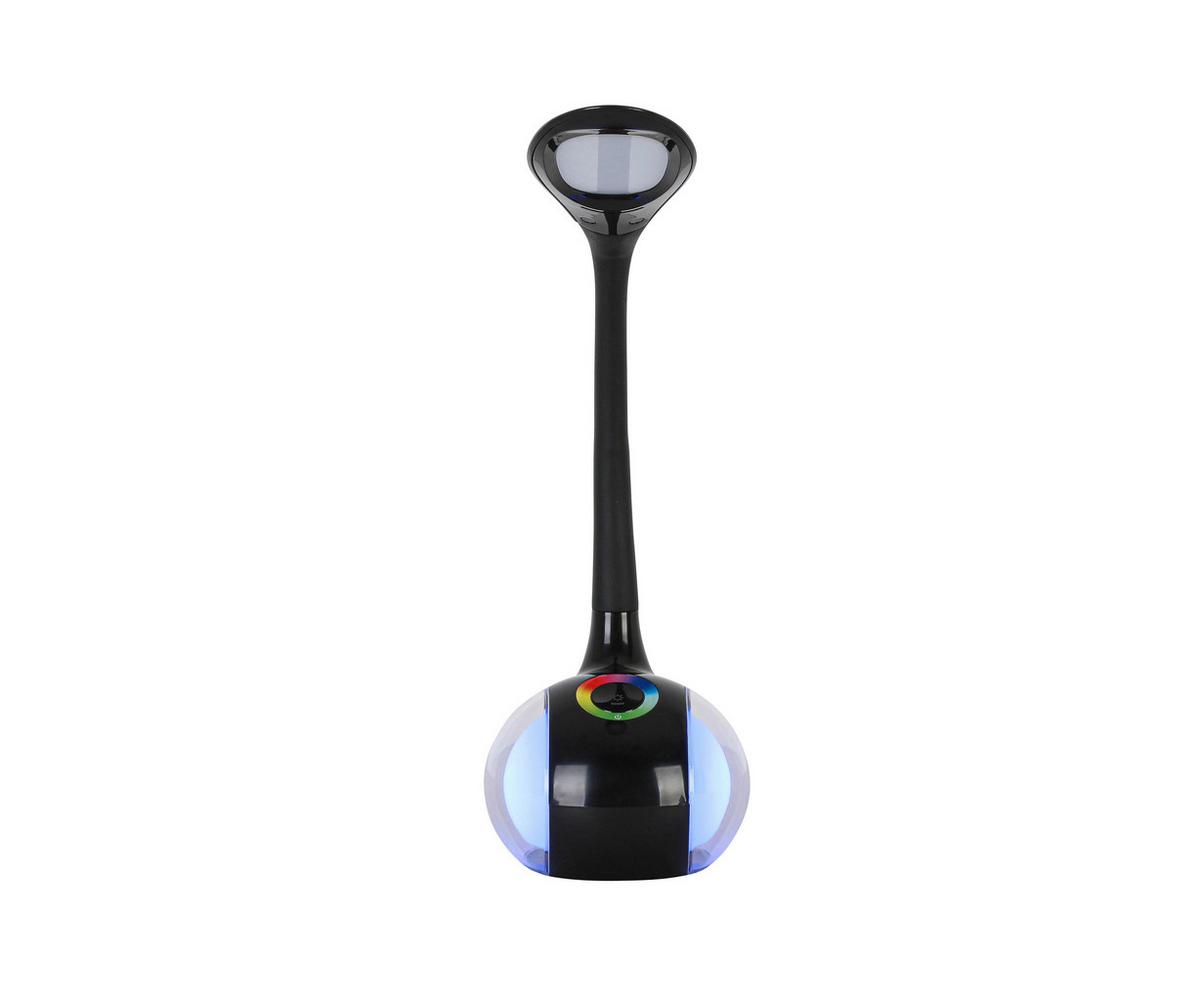 LED LAMPA NA PÍSACÍ STÔL NIHAT1 - priehľadné/čierna, Modern, kov/plast (max 30/13,5/max 53cm) - Mömax