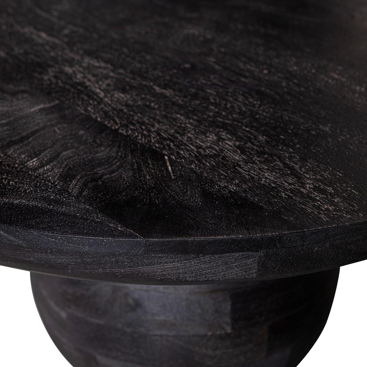 Couchtisch Steppe Schwarz L: 110 cm - Schwarz, Design, Holz (110/72/38cm) - Livetastic