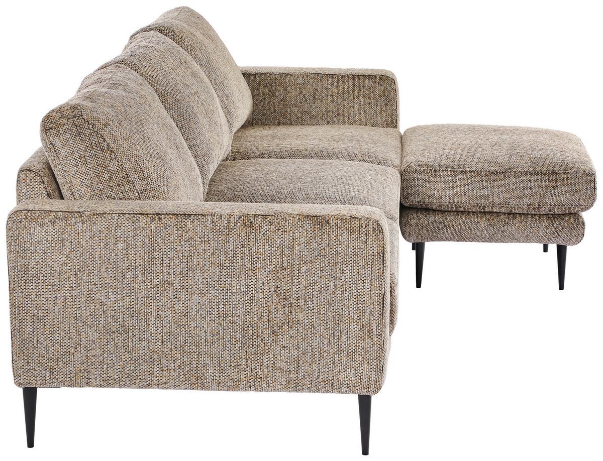 3-sitzer-sofa Parma Multicolor B: 208 Cm - Multicolor/Schwarz, Basics, Holz/Textil (208/83/151cm) - Livetastic