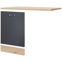 Geschirrspülerfront Shadow   Gsp-Paket Tigsv 45 - Eiche San Remo/Grau, MODERN, Holzwerkstoff (95/85/60cm) - FlexWell