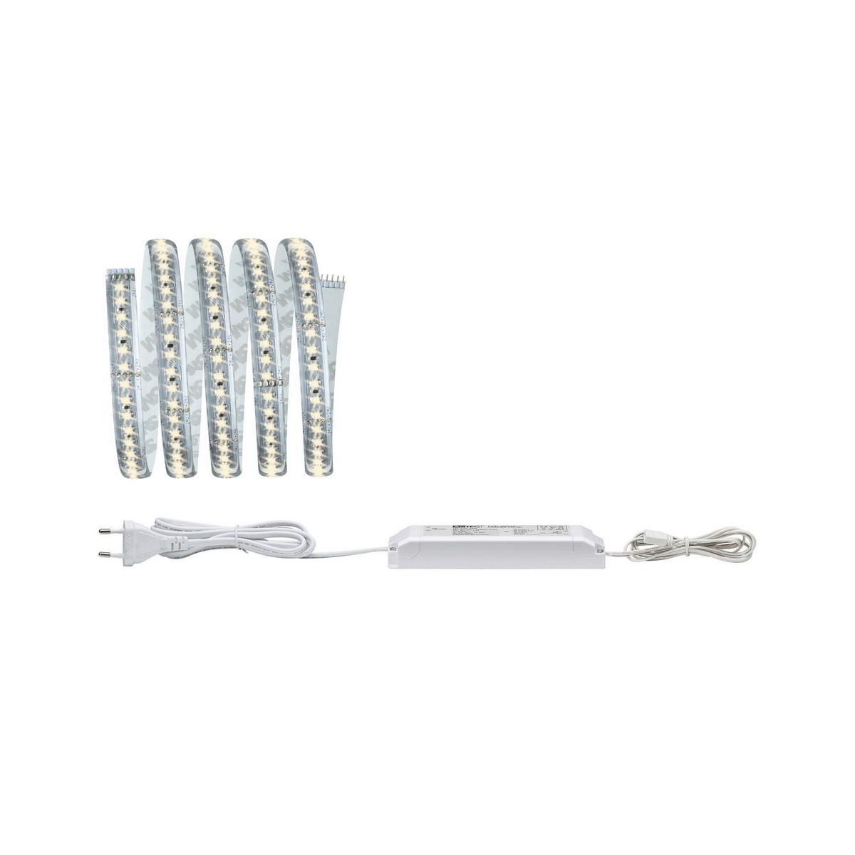 Led-strip 70672 Max Led - Silberfarben, Design, Kunststoff (150/1,25/0,4cm) - Paulmann