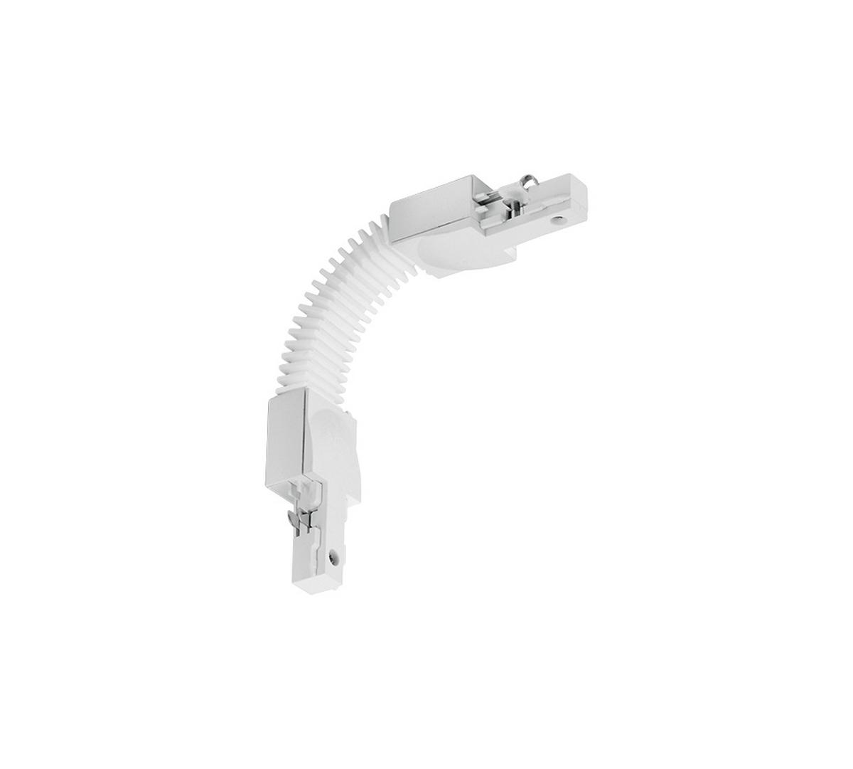 Schienensystem Duoline Flex- Verbinder 702031 Weiß - Weiß, Basics, Kunststoff (3/2/30cm) - Trio Leuchten