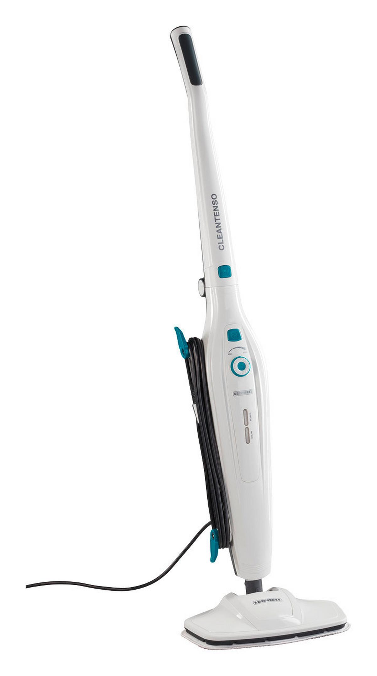 Dampfreiniger Clean Tenso - Weiß, MODERN, Kunststoff (27,6/25,6/64cm) - Leifheit