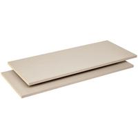 Einlegebodenset Zubehör Grau 2-teilig - Grau, MODERN, Holzwerkstoff (111/2,2/48cm) - Rauch Möbel