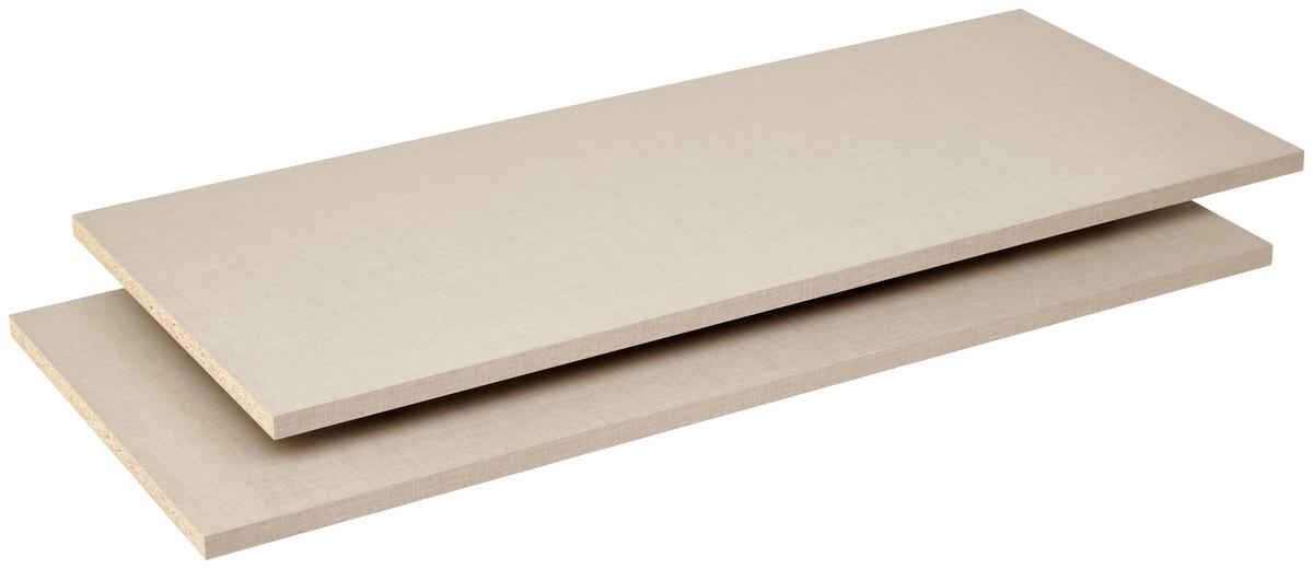 Einlegebodenset Zubehör Grau 2-teilig - Grau, MODERN, Holzwerkstoff (111/2,2/48cm) - Rauch Möbel