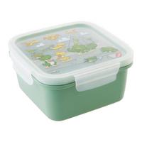 Obedár vzor dinosaurus - svetlozelená, Konventionell, plast (15/15/7,5cm) - Mömax