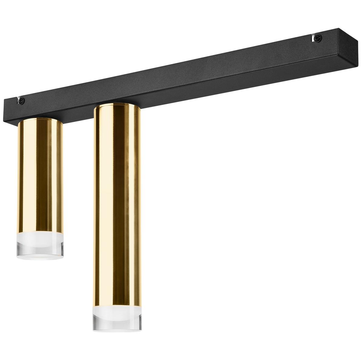 Deckenleuchte Diego_39602 - Goldfarben, Design, Kunststoff/Metall (32/28/50cm)
