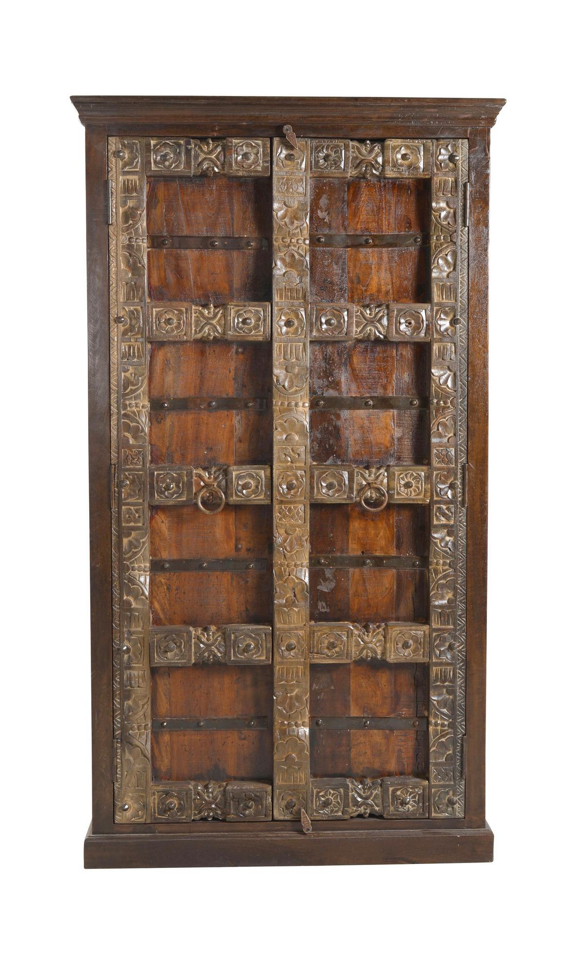 Garderobenschrank Altholz B: 100cm - Braun, Design, Holz (100/180/45cm) - MID.YOU