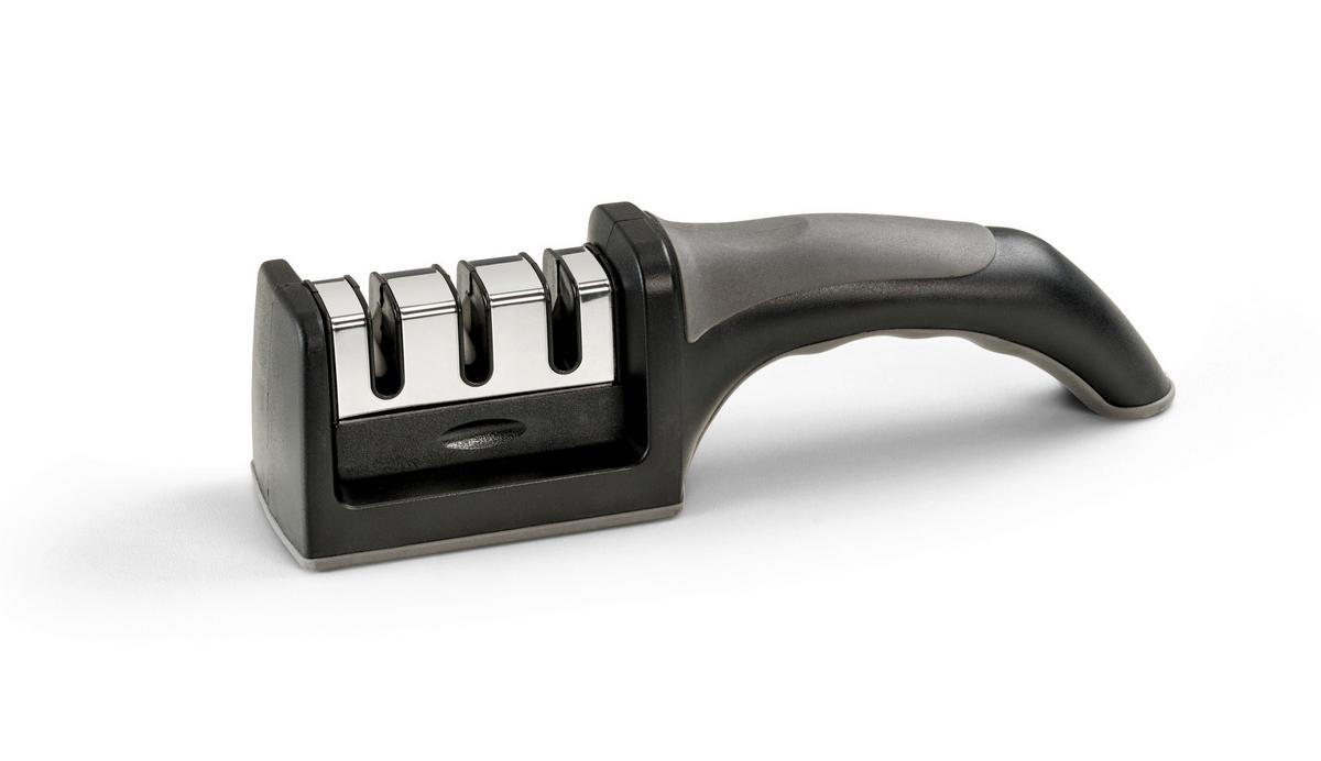 BRÚSKA NA NOŽE PEPPER - čierna/sivá, Konventionell, kov/plast (5/21cm) - Mömax