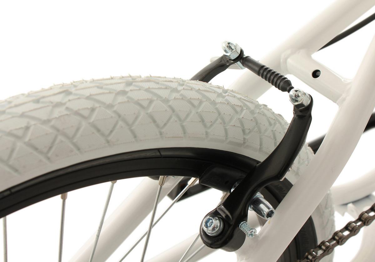 Bmx Freestyle Fatt Ks Cycling, Weiss, 20 Zoll - Weiß, Basics, Metall (25/120/60cm) - KS Cycling