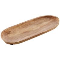 Servírovací podnos MANGO - přírodní barvy, Konvenční, dřevo (4/20/50cm)