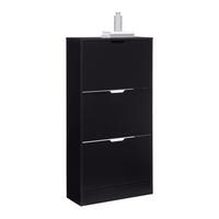 VÝKLOPNÁ SKRINKA NA TOPÁNKY RUDI -EXKLUSIV- - čierna, Konventionell, kompozitné drevo (60/118/24cm) - Mömax