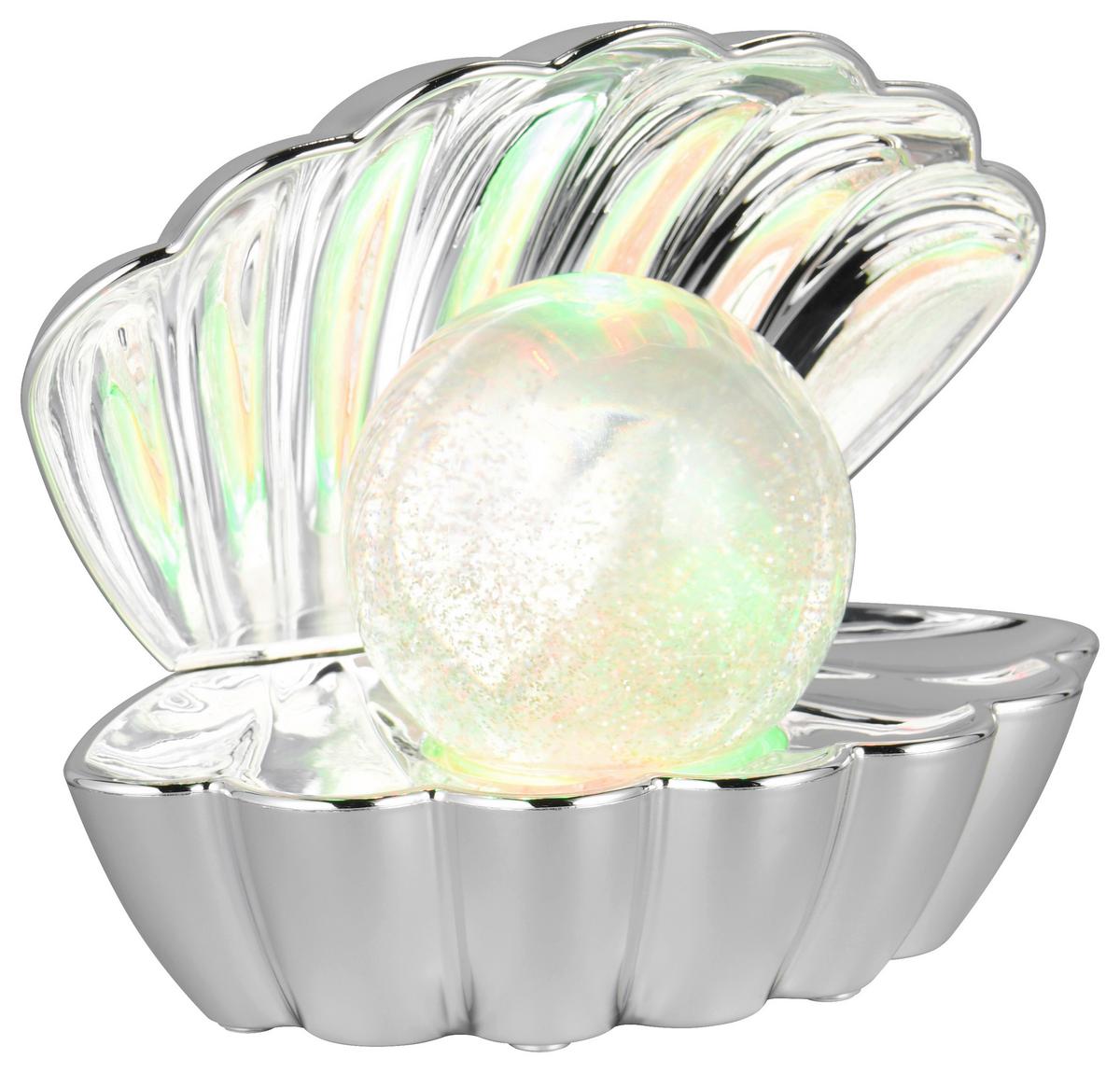 DEKORAČNÍ LED SVÍTIDLO ALFRED - barvy chromu, Moderní, plast (17,5/12,5/14,5cm) - Mömax