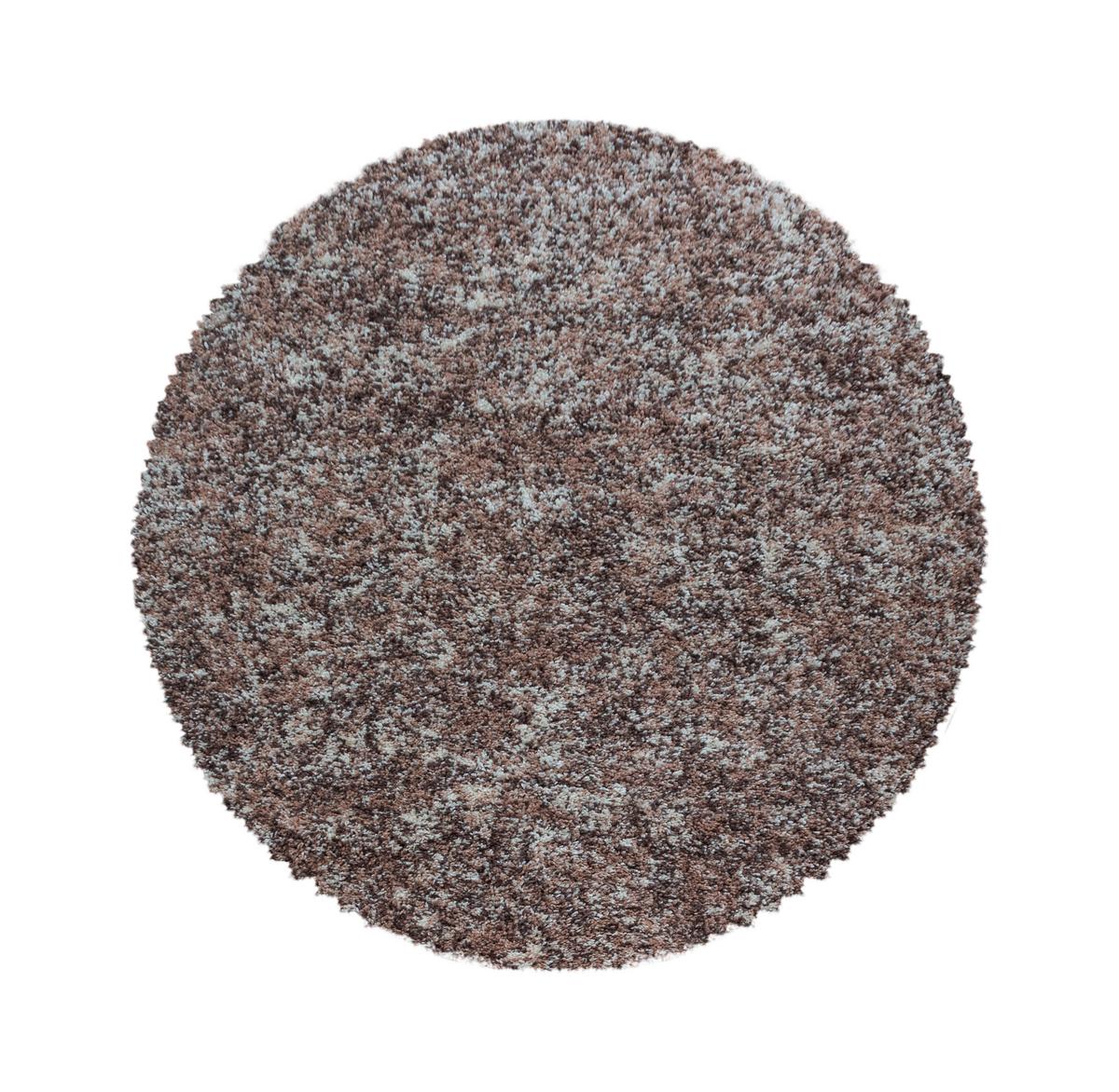 Hochflorteppich Enjoy - Beige, KONVENTIONELL, Textil (160/160cm) - Novel