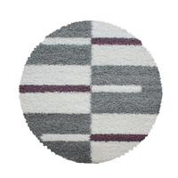Hochflorteppich Gala - Lila, Design, Textil (80/80cm) - Novel