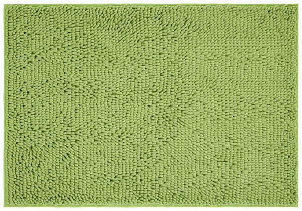 Rechteckiger Badteppich in Grün