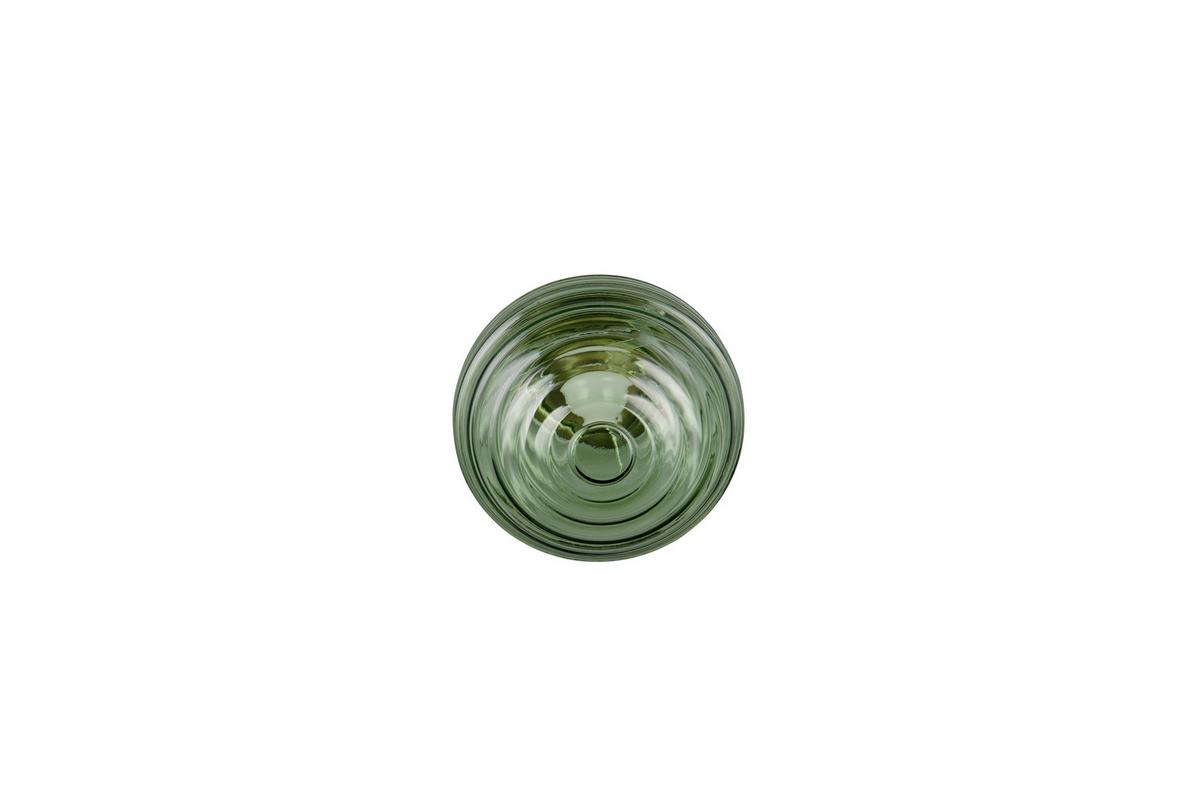 Led-wandleuchte Earl Grün Messingfarben D: 15,5 Cm - Messingfarben/Grün, LIFESTYLE, Glas/Metall (15,5/15cm)