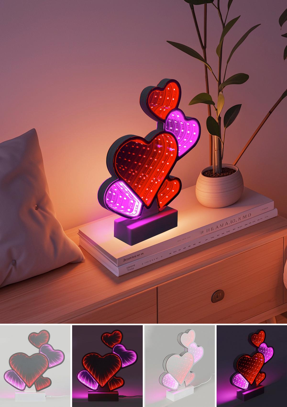 DEKORAČNÉ LED SVIETIDLO FRANI - biela/chrómová, Modern, plast (22/4,6/25,7cm) - Mömax