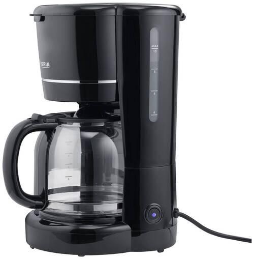 Kaffeemaschine Ka 4320 10 Tasse Glaskanne - Schwarz, Basics, Glas/Kunststoff (18,4/31,8/26,5cm) - Severin