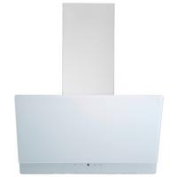 Dunstabzugshaube Respekta Selena 60 Cm - Weiß, Trend, Glas/Metall (60/74-112/31,3cm) - Respekta