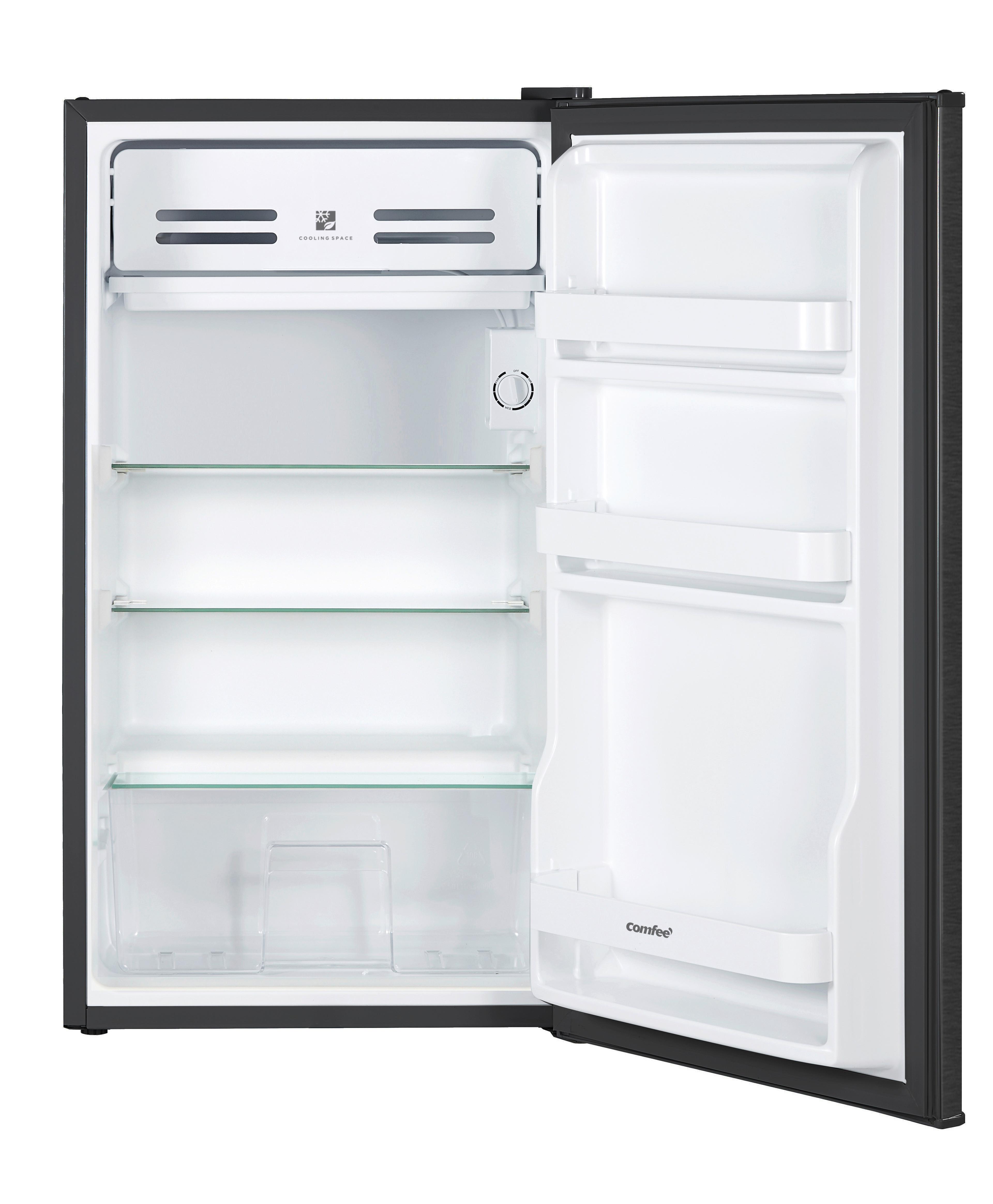Minikühlschrank Rcd132dk2 Tischkühlschrank - Schwarz, Basics, Kunststoff (47.2/86/45cm) - Comfee