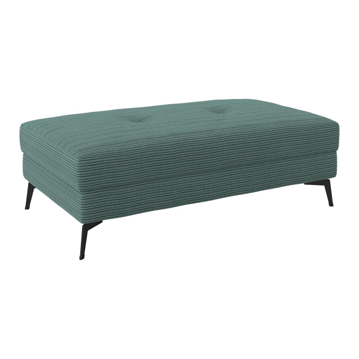 Hocker Zero Petrol 140x80 Cm - Petrol, Trend, Textil (140/80cm)