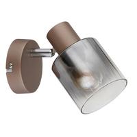 STRAHLER Chromfarben, ca. 8x12,5 cm - Klar/Chromfarben, Design, Glas/Metall (8/12,5cm) - Globo
