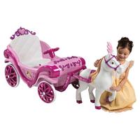 Spielfahrzeug Huffy Princess Carriage 6v - Pink, Basics, Kunststoff (58/69/155cm)