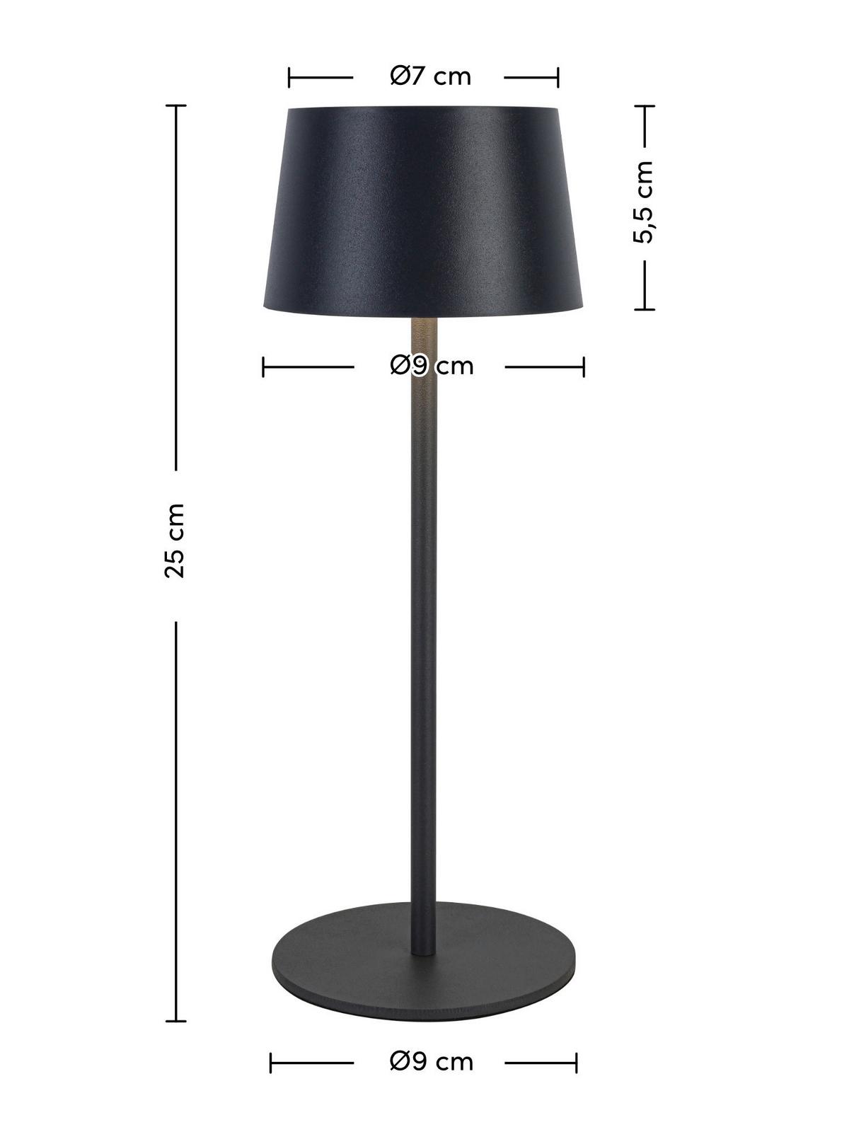 SOLÁRNÍ SVÍTIDLO ZITZ - antracitová, Konvenční, kov/plast (9/25cm) - Mömax