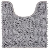 WC-Vorleger Liliane - Hellgrau, KONVENTIONELL, Kunststoff (45/50,5cm) - Ondega