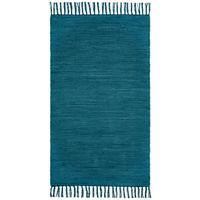 Kézi Szövésű Szőnyeg Kb. 70/120cm - kék, Modern, textil (70/120cm) - James Wood