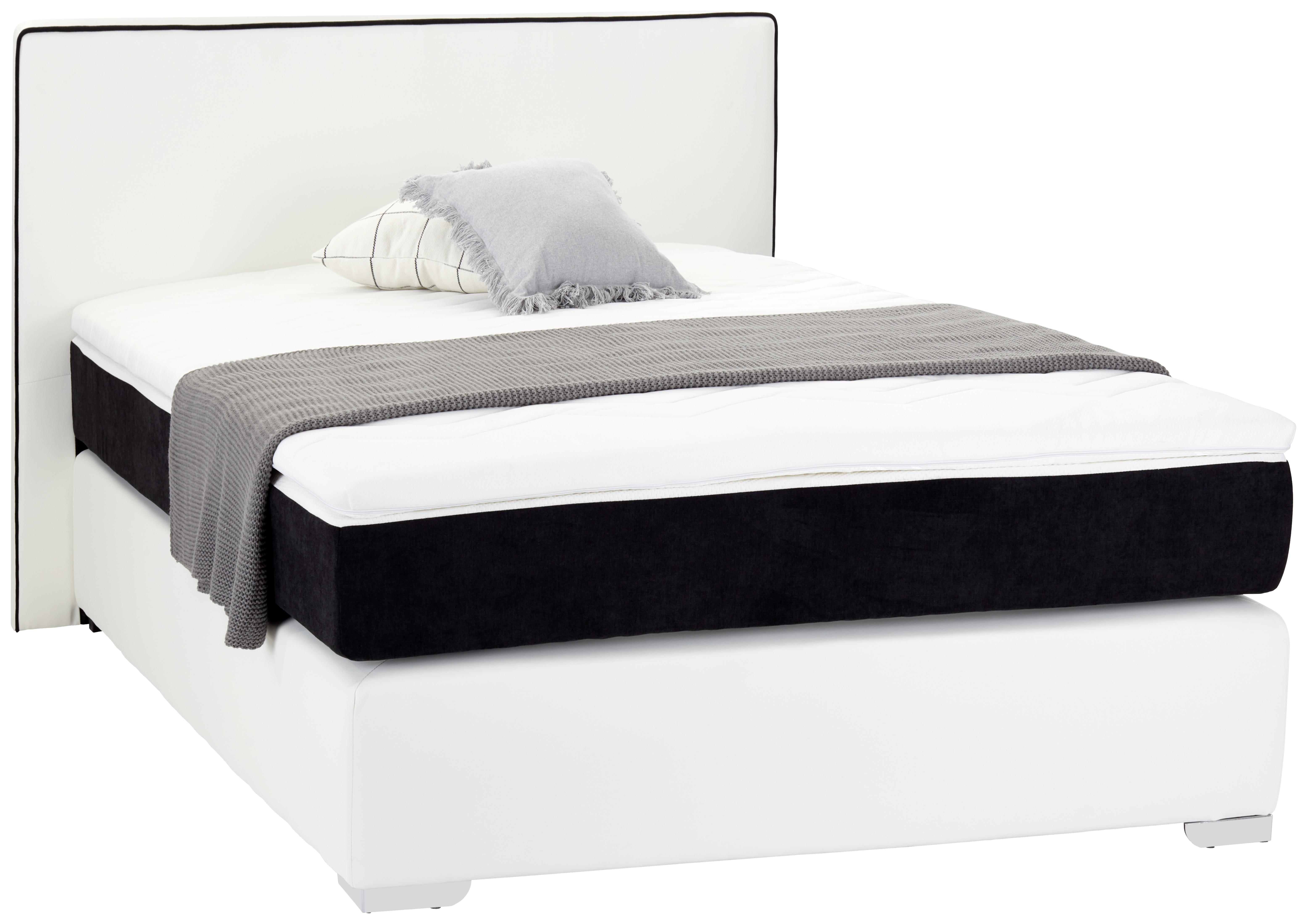 Modernes Boxspringbett In Weiss Online Kaufen