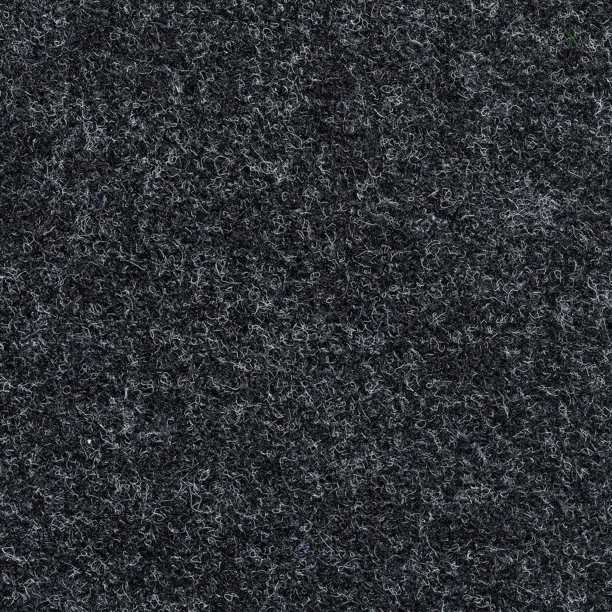 Teppichfliese Anthrazit Dynamic 50x50cm Florhöhe 6,5mm - Anthrazit, Basics, Textil (50/50cm)
