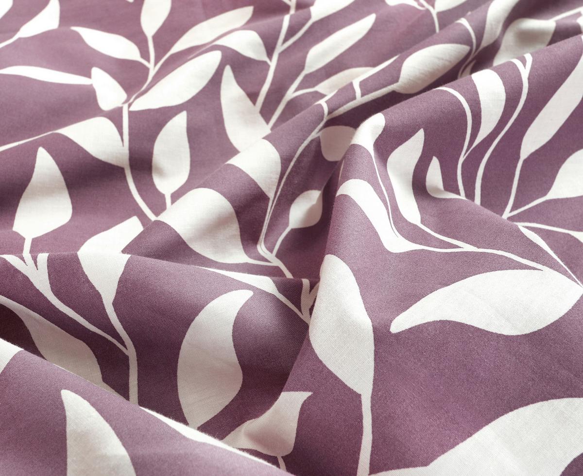 BETTWÄSCHE HANKA - Aubergine, MODERN, Textil - Luca Bessoni